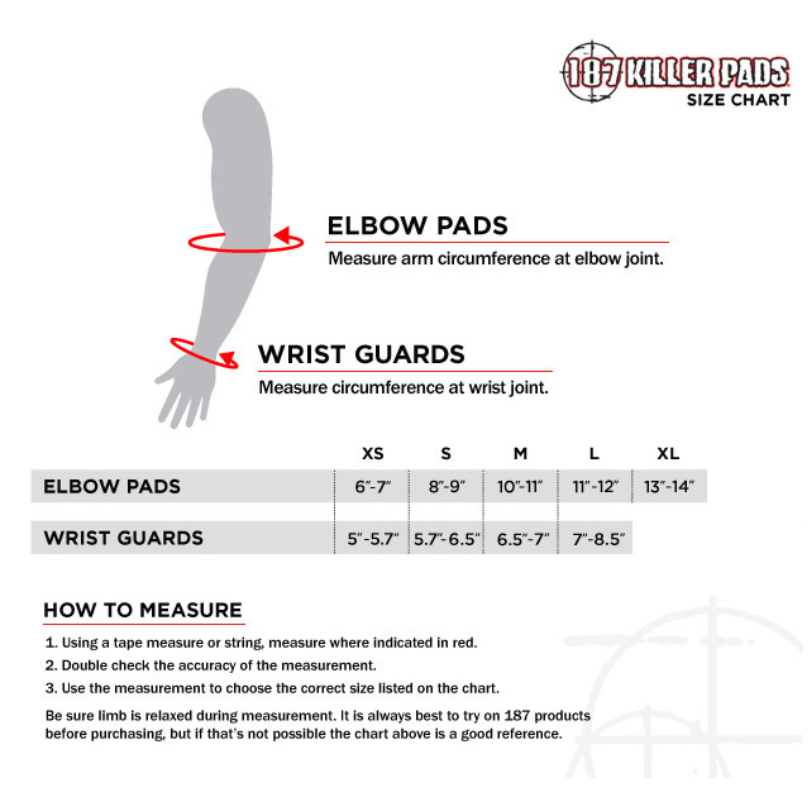 187 Killer Pro Elbow Pads