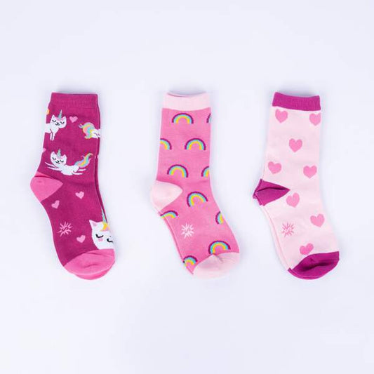 Sock it to Me Youth Crew 3-pack Socks