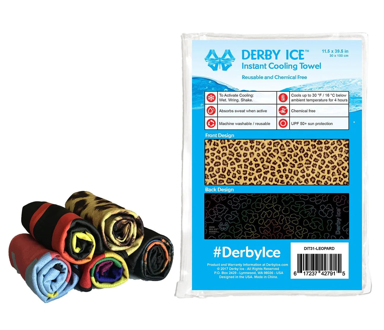 Derby Ice Instant Cooling Towels