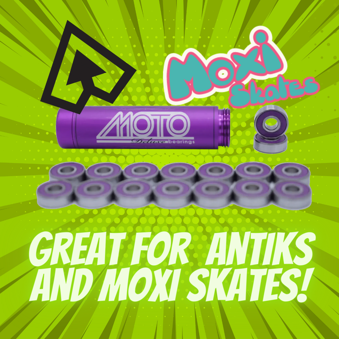 Moto Deluxe Bearings 8mm (16 Set)