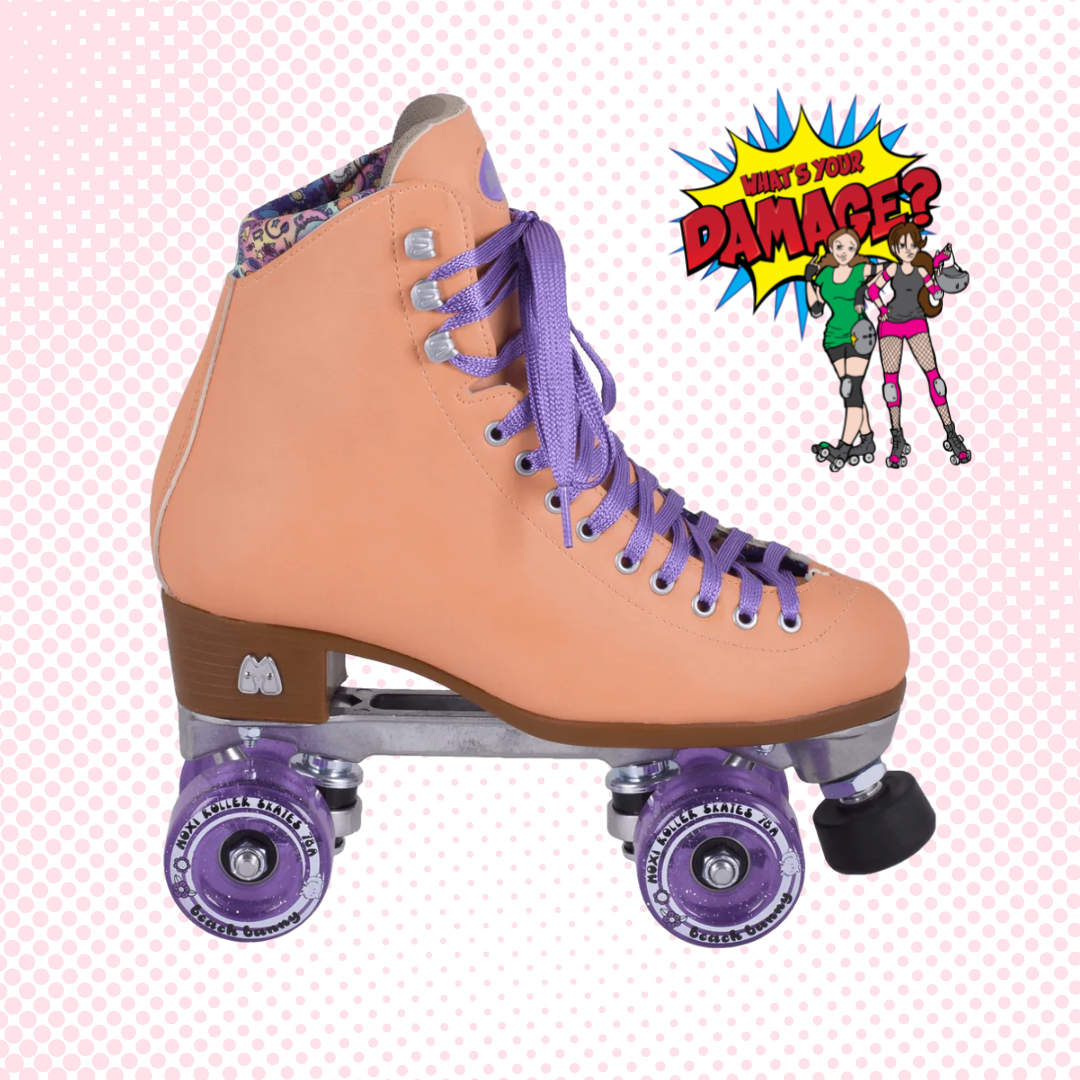 Moxi Beach Bunny Roller Skates
