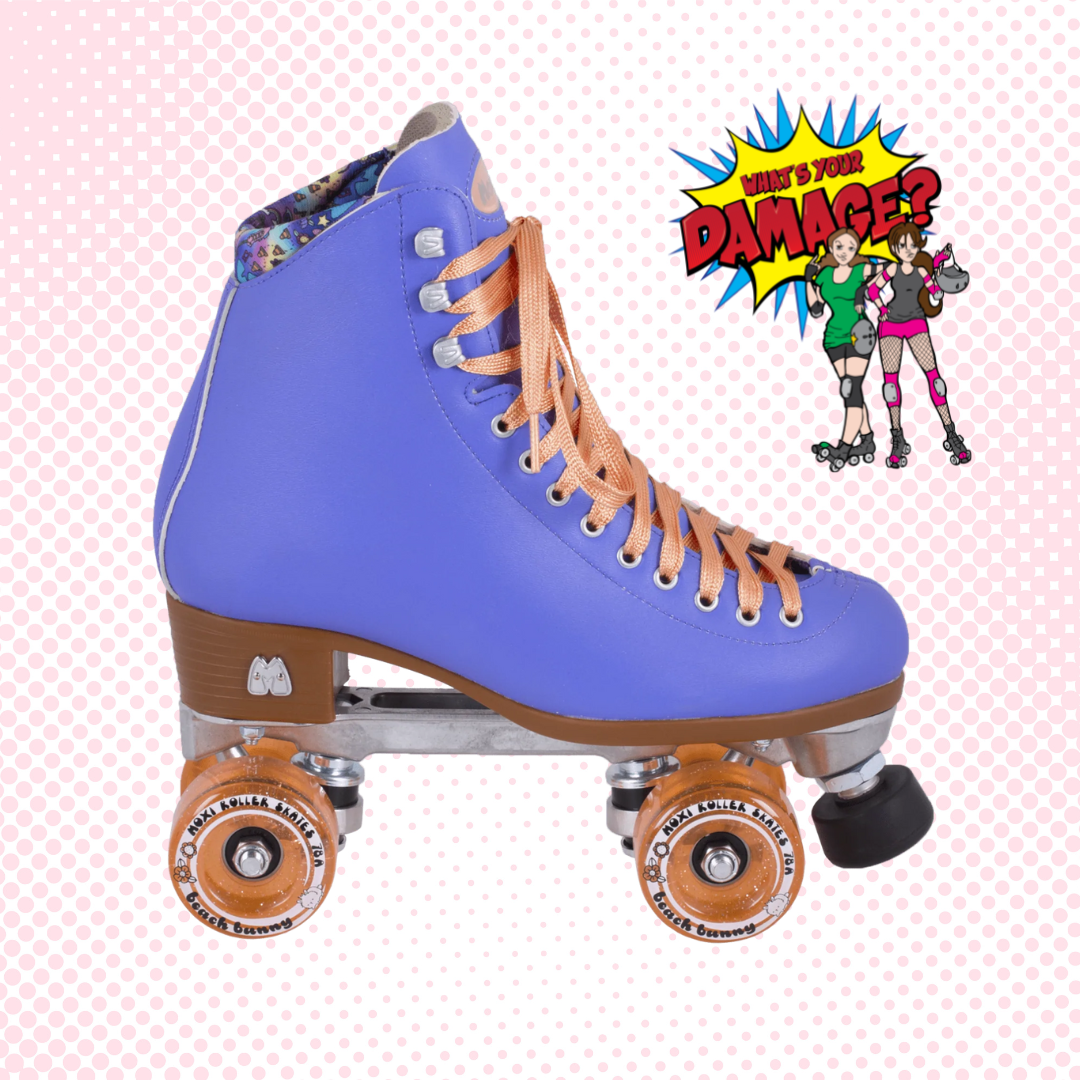 Moxi Beach Bunny Roller Skates