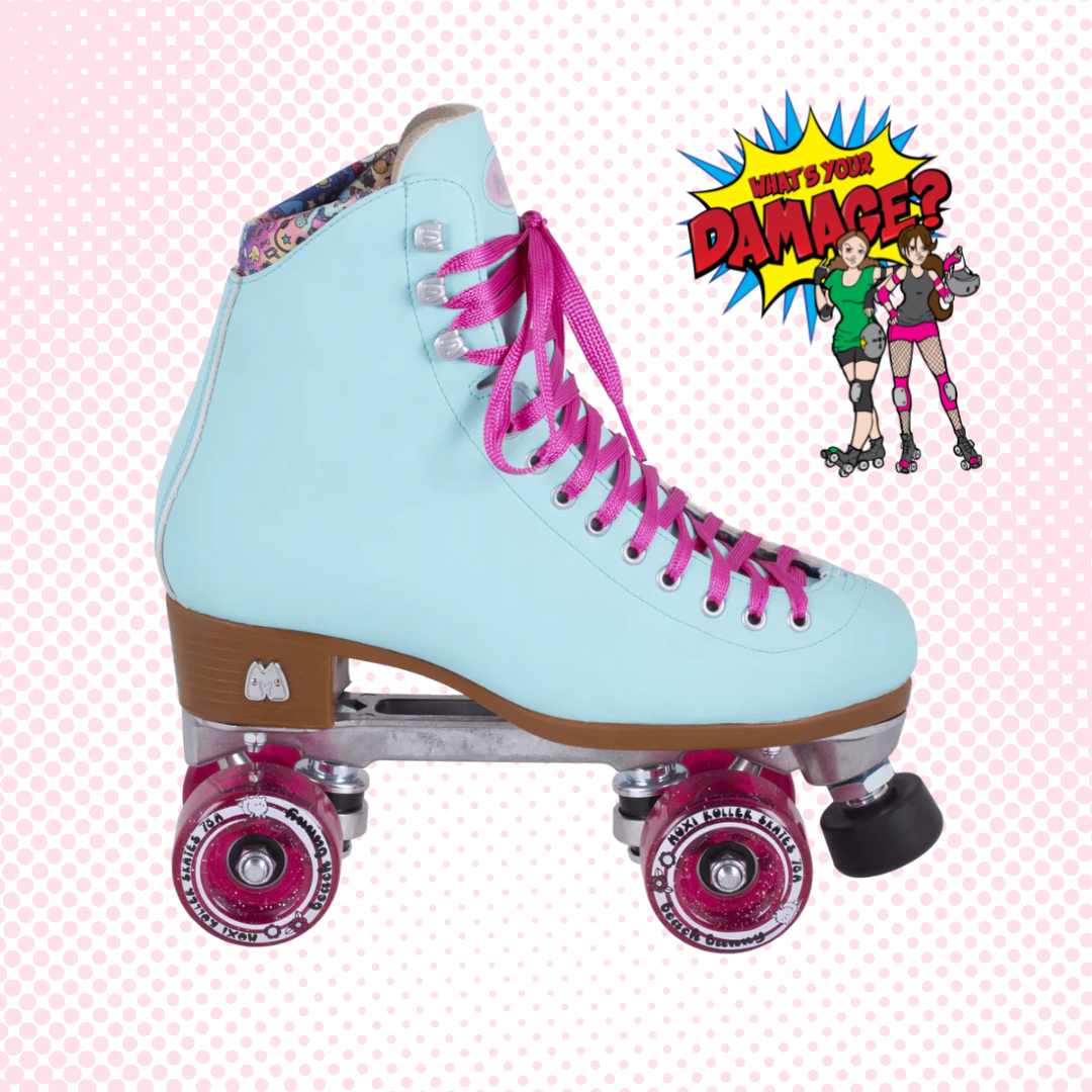 Moxi Beach Bunny Roller Skates