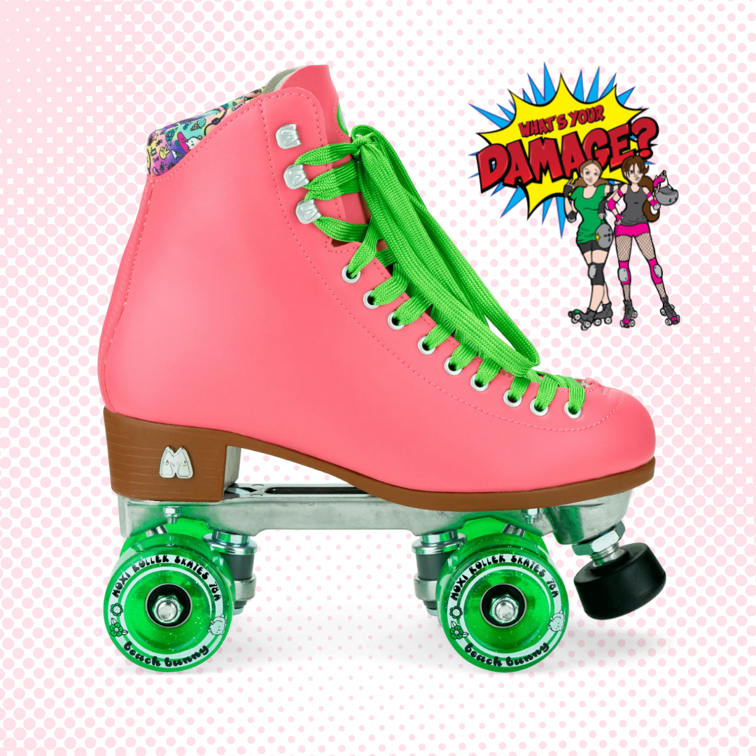 Moxi Beach Bunny Roller Skates