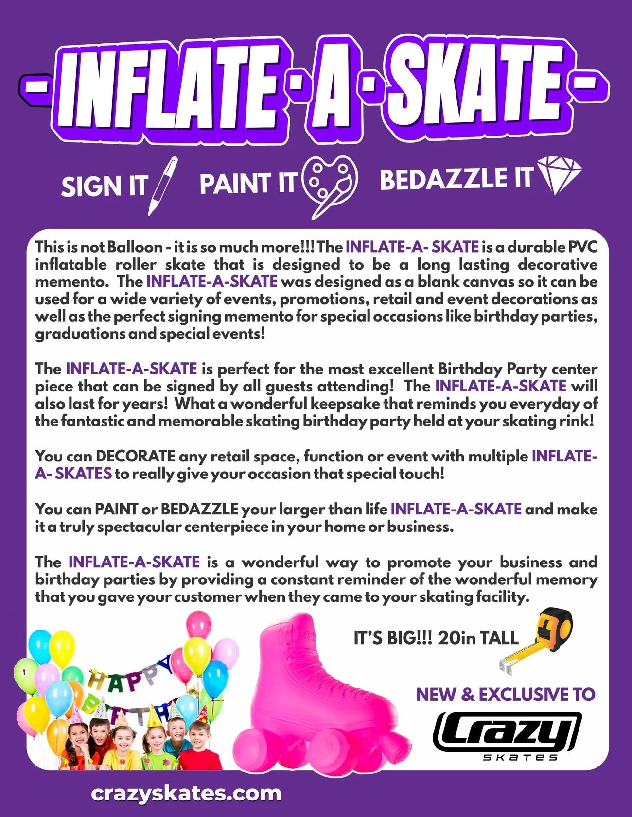 Inflate-a-Skate