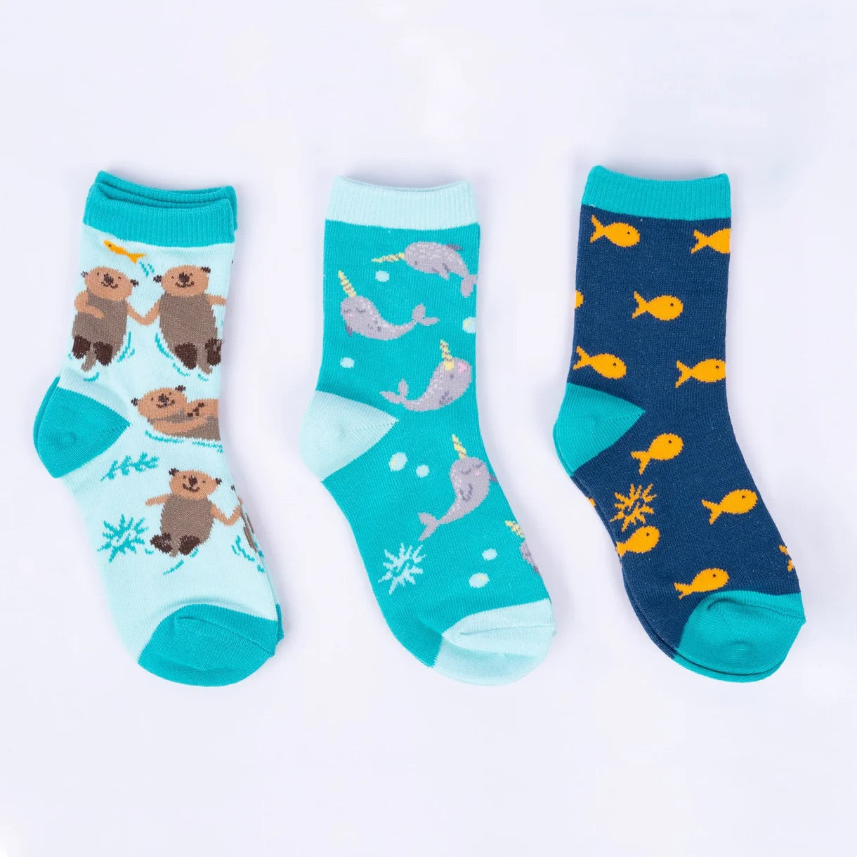 Sock it to Me Youth and Junior Crew 3-pack Socks