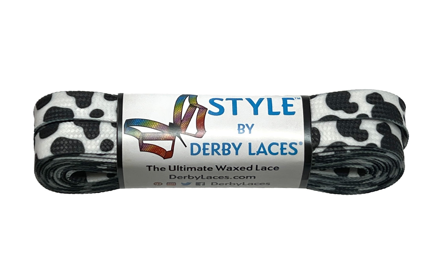 Derby Laces STYLE "GONE WILD" 10mm Waxed