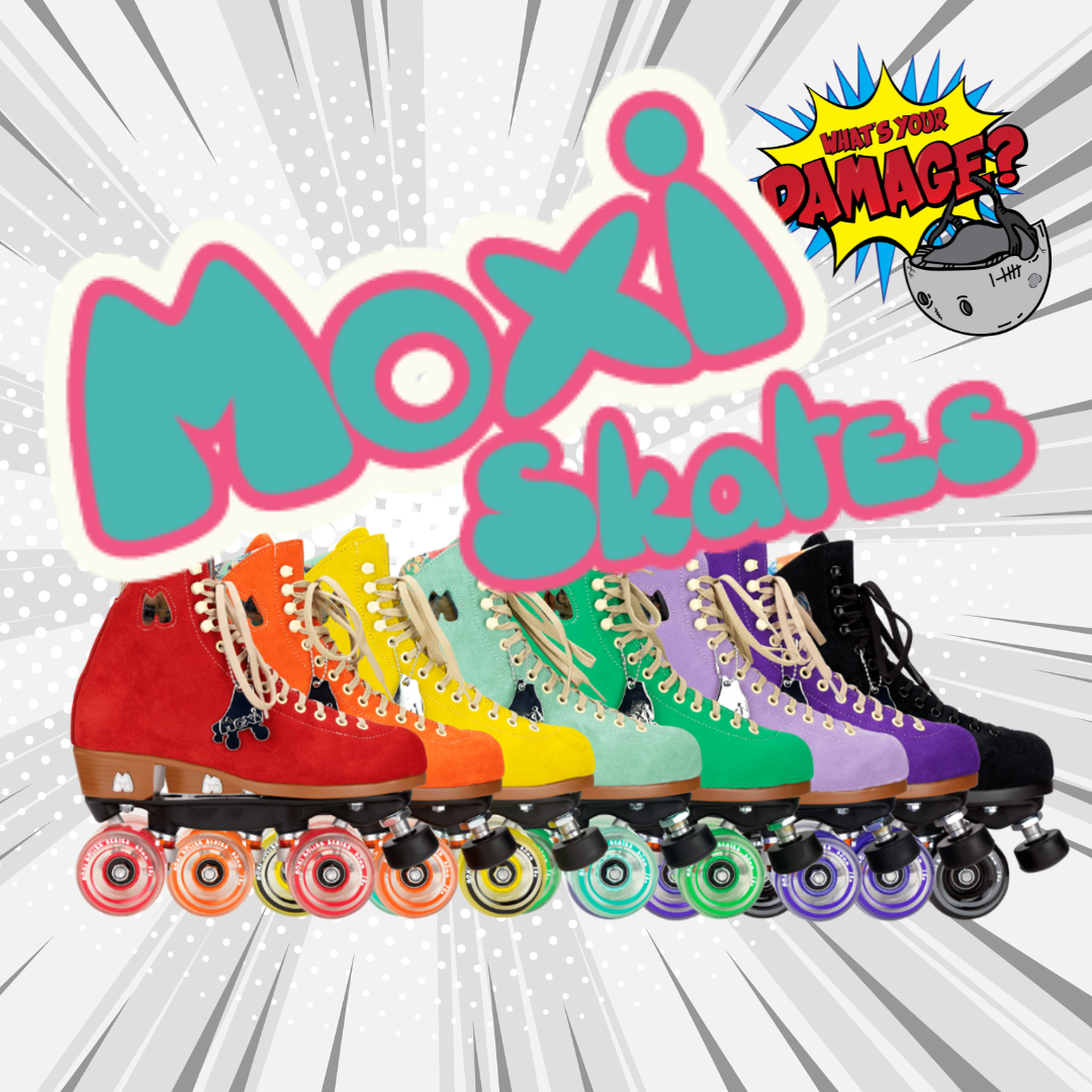 Moxi Lolly Complete Set What's Your Damage?