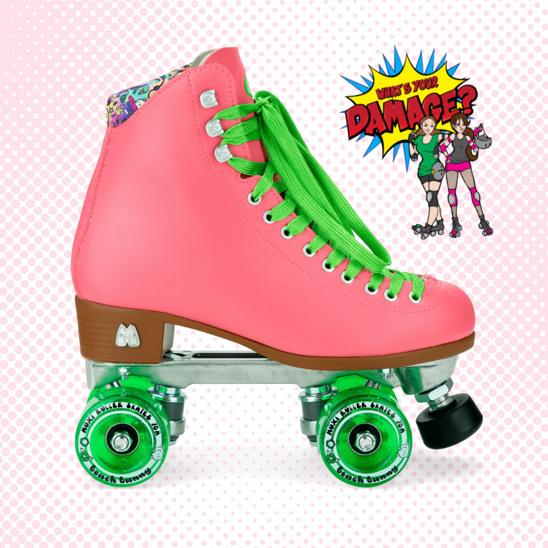 Moxi Beach Bunny Roller newest Skates